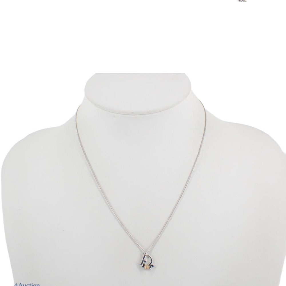 Christian Dior Silver Necklace